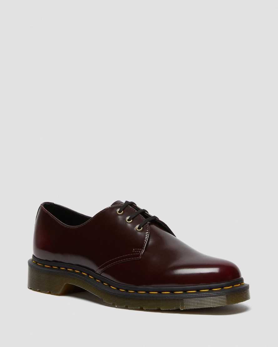 Dr. Martens Vegan 1461 Erkek Oxford Ayakkabı - Ayakkabı Kırmızı |RFQGN9364|